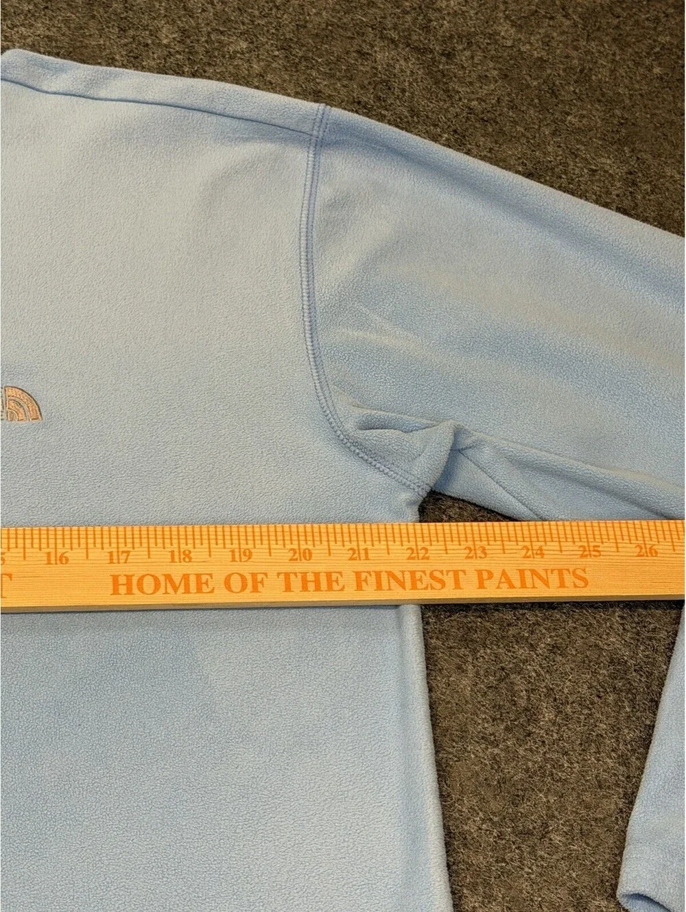 The North Face Men’s M Blue Fleece 1/4 Zip Pullover Jacket ALOD Outdoor